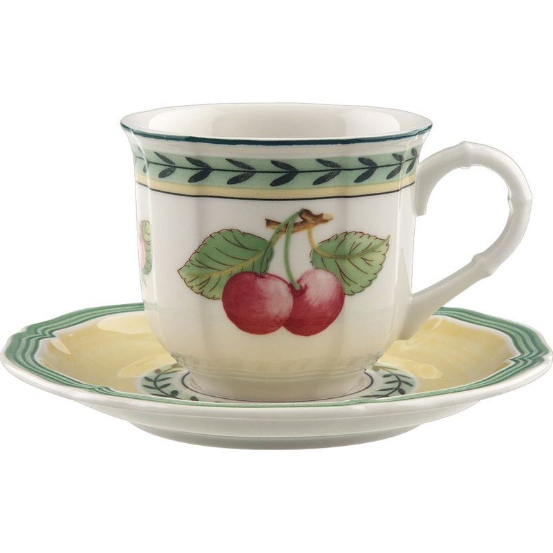 French Garden Fleurence Espresso Cup With Saucer