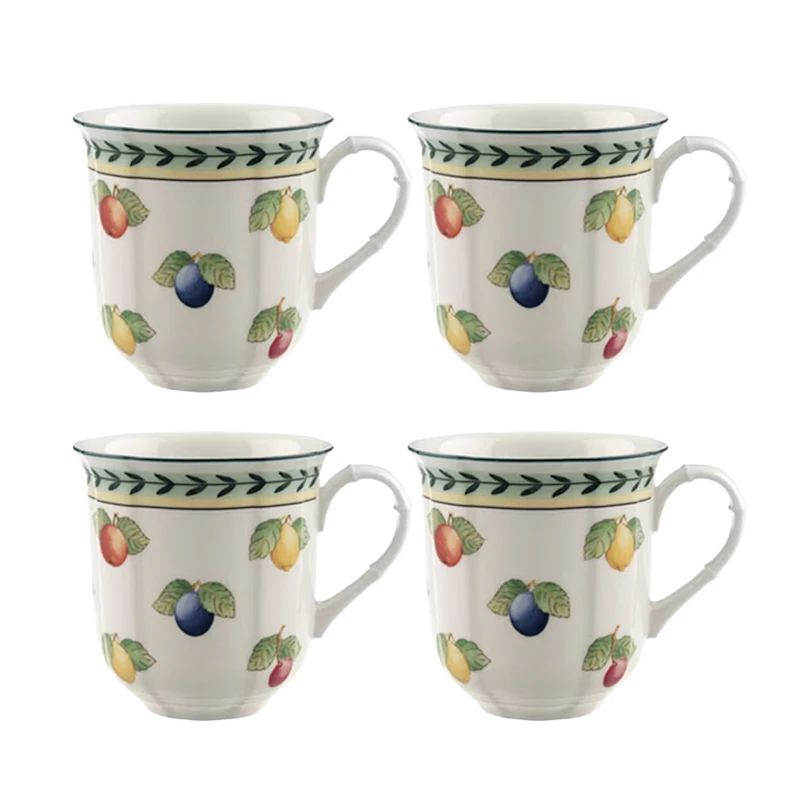French Garden Fleurence Mug 30 cl 4-pack