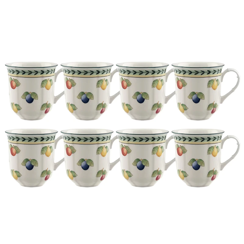 French Garden Fleurence Mug 30 cl 8-pack