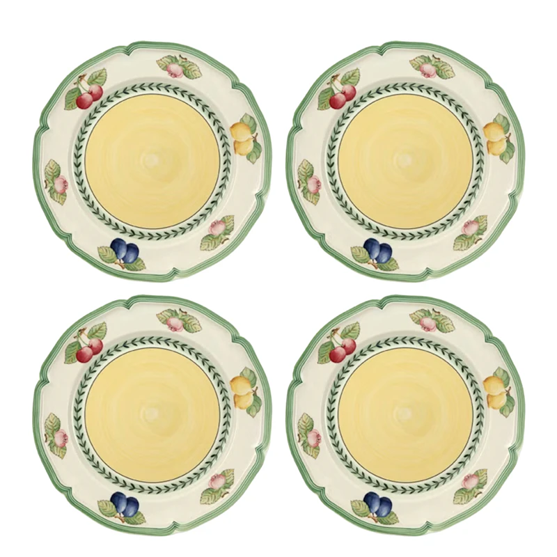French Garden Fleurence Plate 26 cm 4-pack