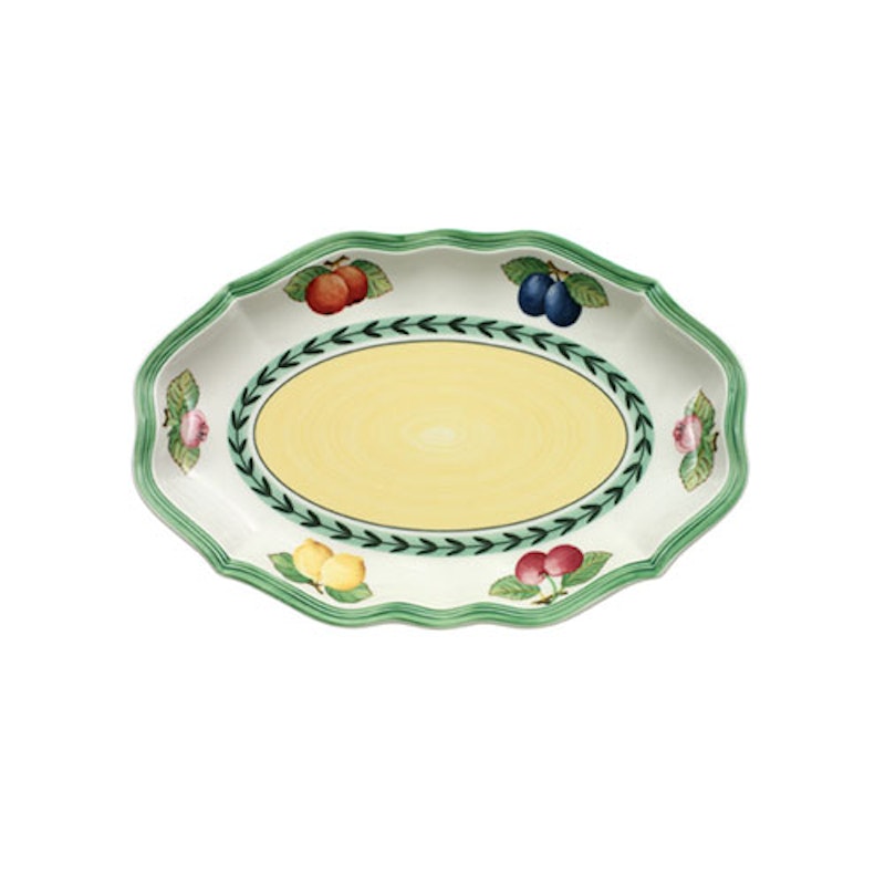 French Garden Fleurence Saucer For Sauceboat, 24 cm