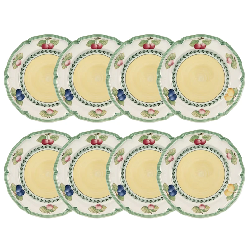 French Garden Fleurence Side Plate 21 cm 8-pack