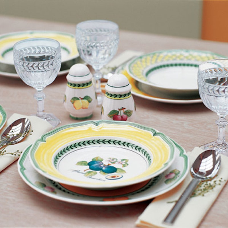 French Garden Valence Deep plate | RoyalDesign.co.uk