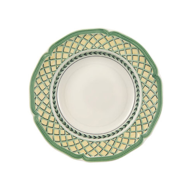 French Garden Orange Deep plate