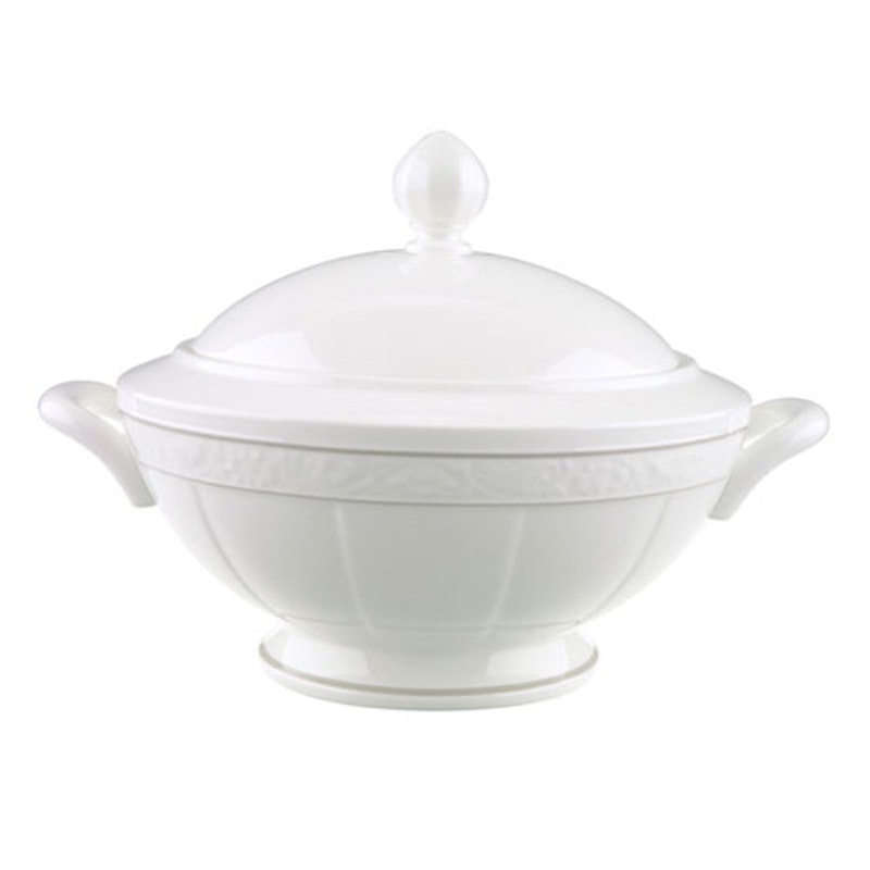 Gray Pearl Round Soup Tureen, 2,80 L