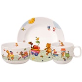 Bear Children S Dinnerware 3 Pieces Happy Bear RoyalDesign