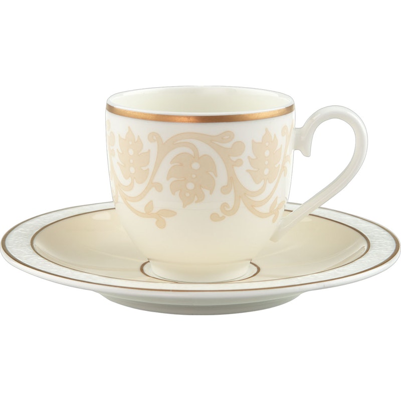 Ivoire Espresso Cup With Saucer