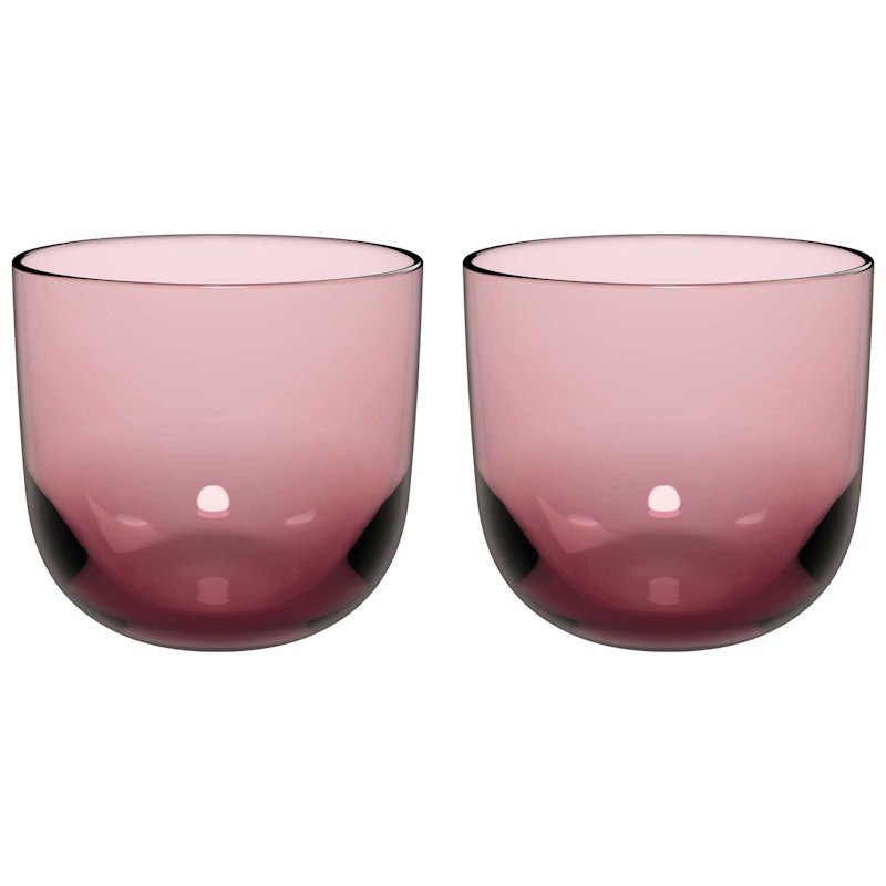 Like Water Glass 2-pack, Grape