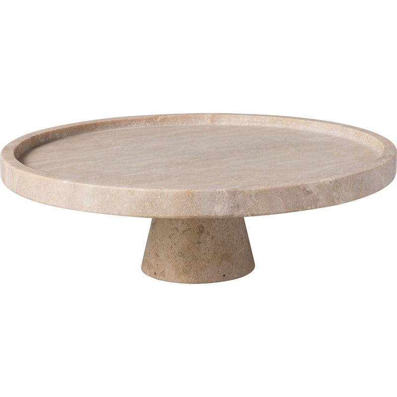 Manufacture Travertine Platter 28 cm