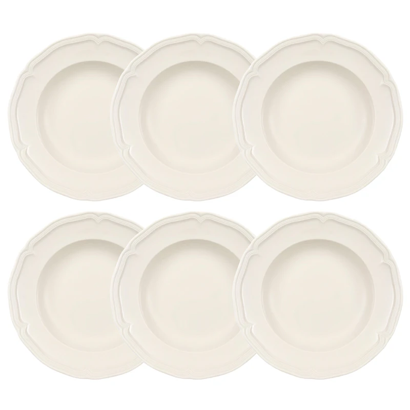 Manoir Deep Plate 23 cm 6-pack