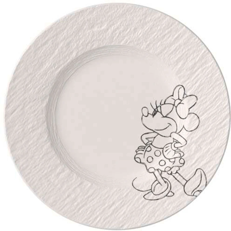 Manufacture Rock Mickey Mouse Breakfast Plate, White