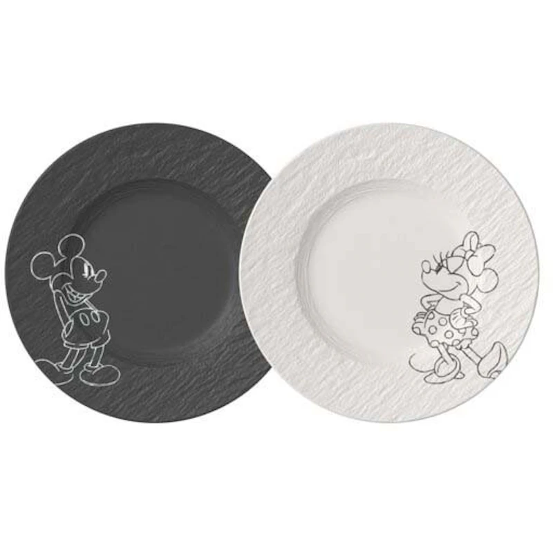 Manufacture Rock Mickey Mouse Breakfast Plate, 2-pack