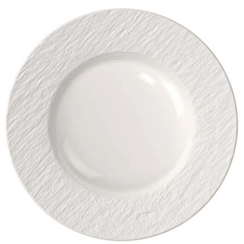Manufacture Ice Breakfast Plate, White