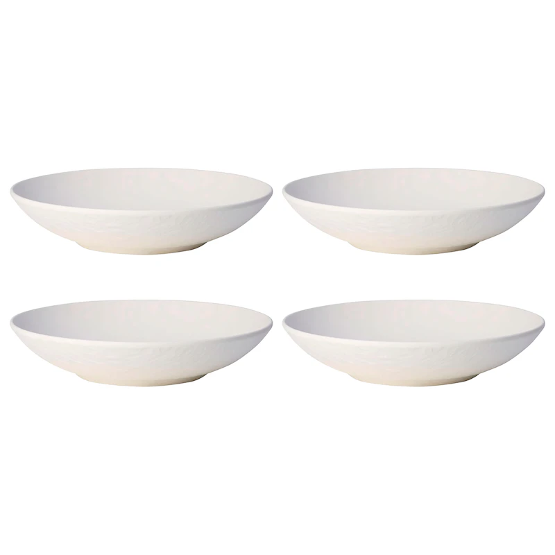 Manufacture Rock Bowl 24 cm 4-pack, White