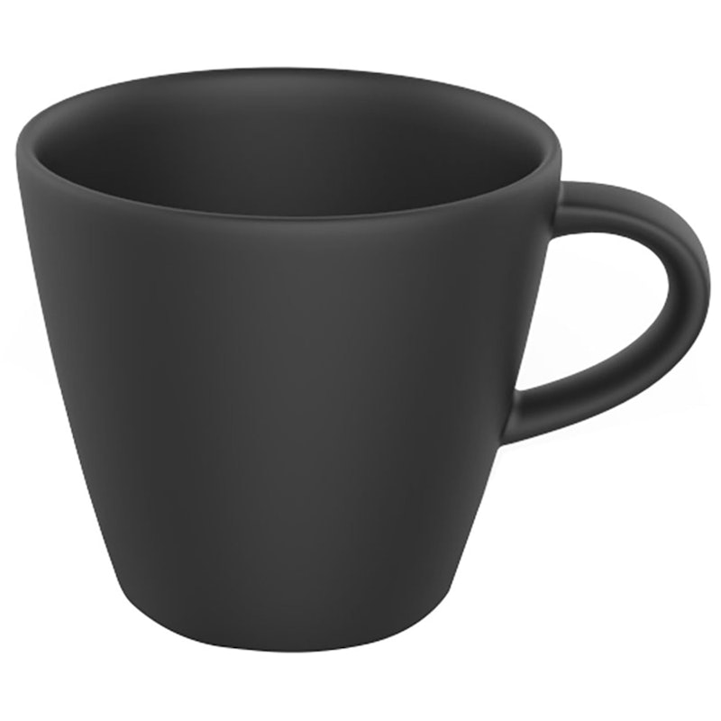 Manfucature Rock Coffee Cup, Black 22 cl