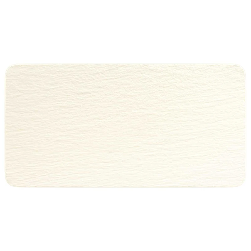 Manufacture Rock Serving Plate, White 35 cm