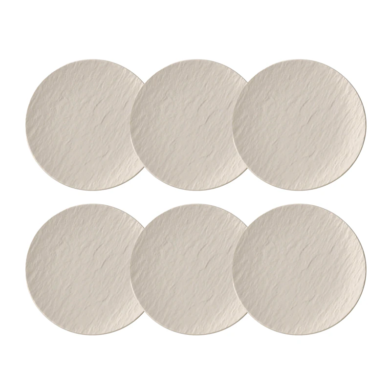 Manufacture Rock Side Plate 15,5 cm 6-pack, White