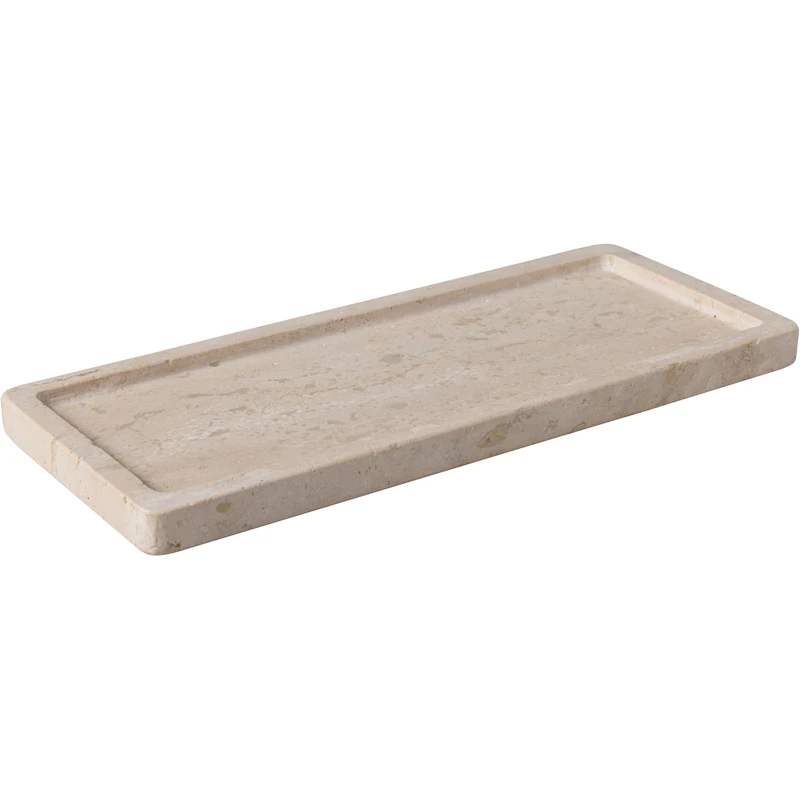 Manufacture Travertine Platter 10,5x25,5 cm