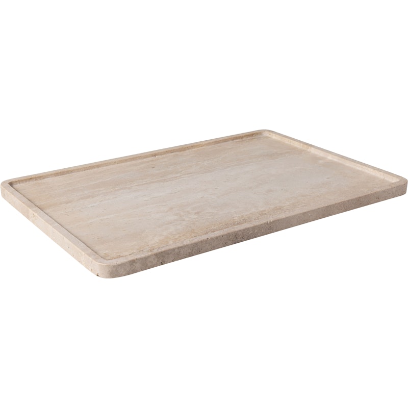 Manufacture Travertine Platter 28x40,5 cm