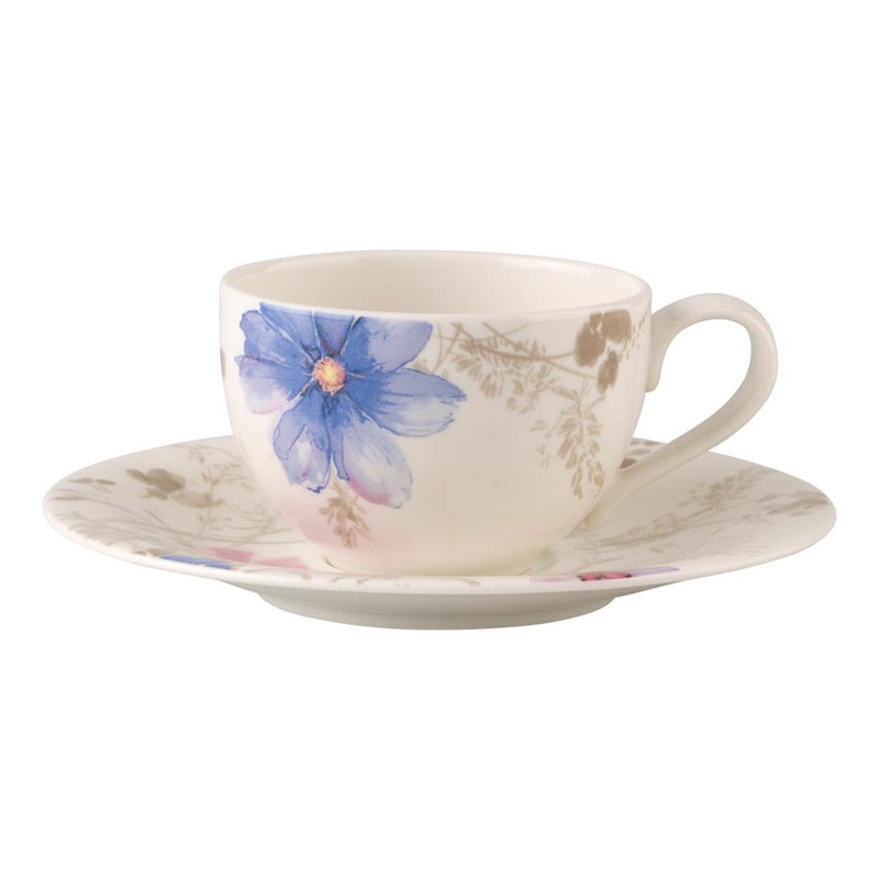 Mariefleur Gris Basic Coffee Cup & Saucer