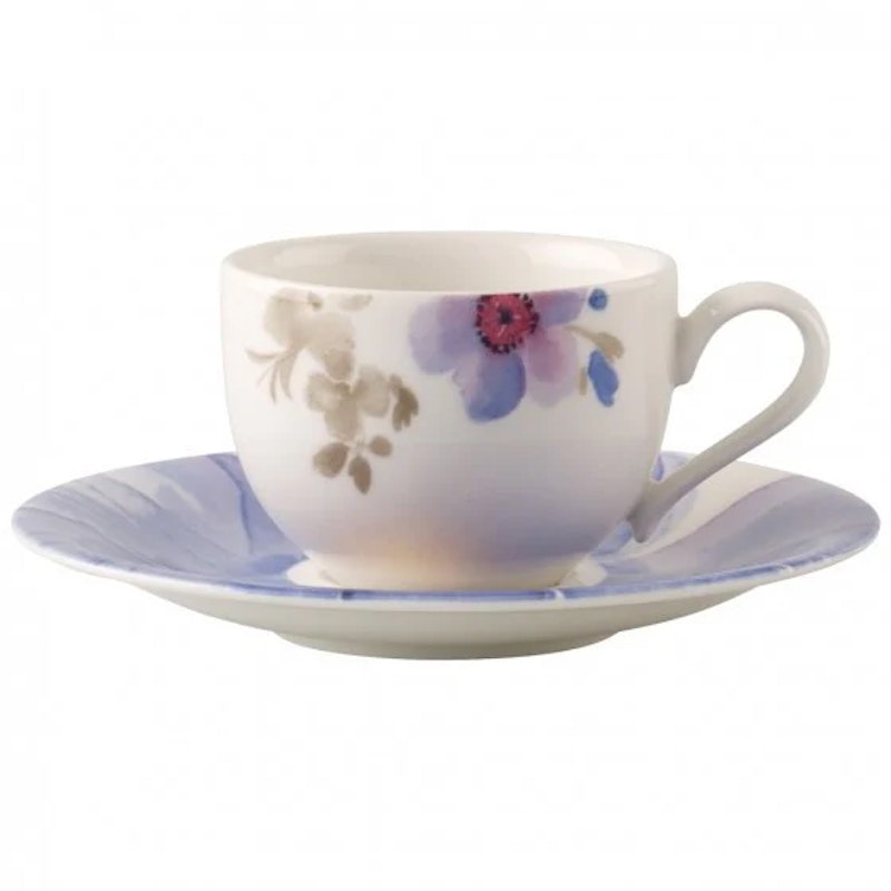 Mariefleur Gris Basic Espresso Cup With Saucer