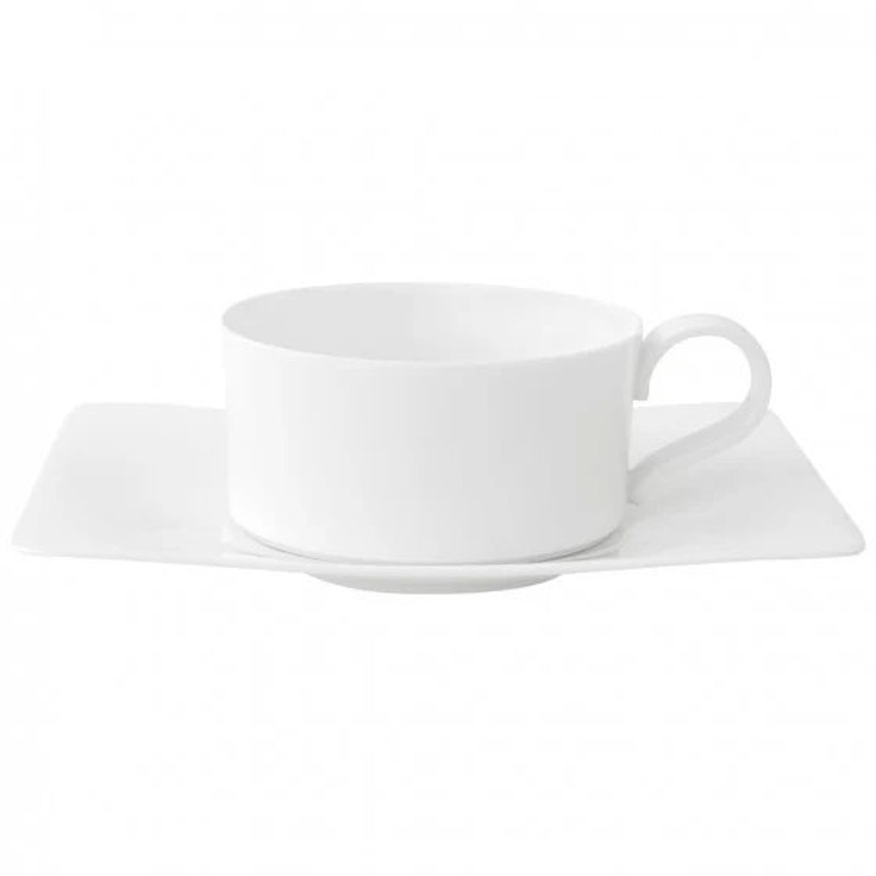 Modern Grace Teacup With Saucer