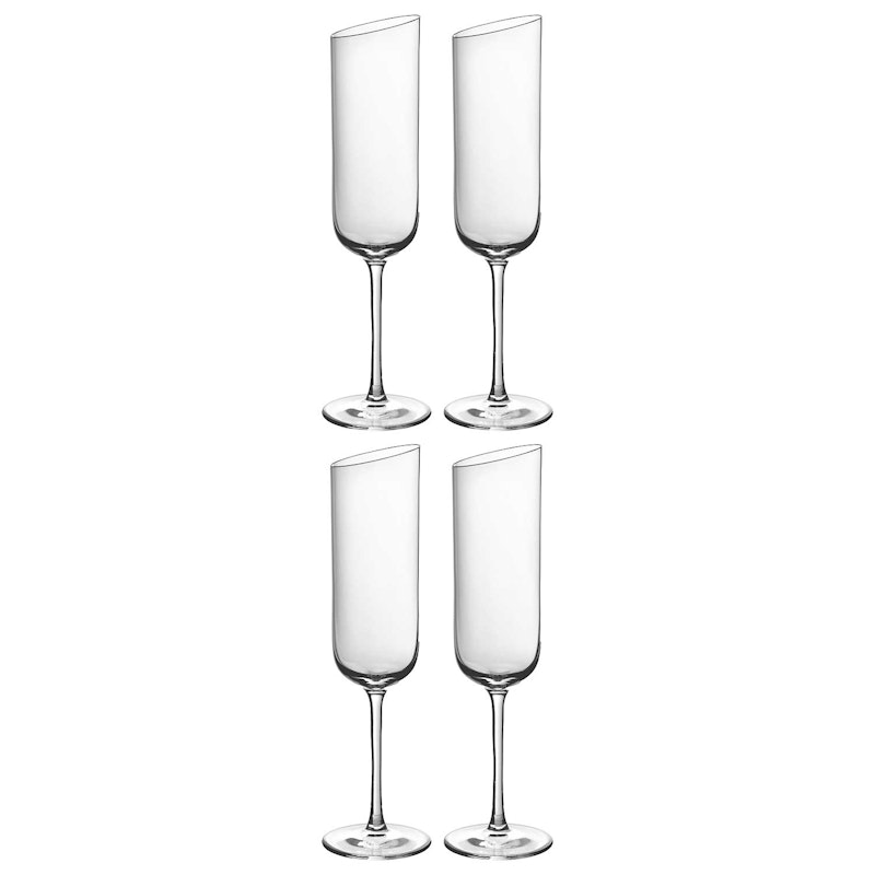 NewMoon Champagne Glass 17 cl, 4 Pcs