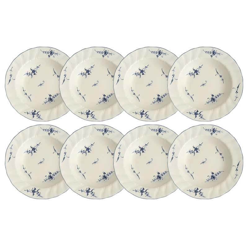 Old Luxembourg Deep Plate 23 cm 8-pack