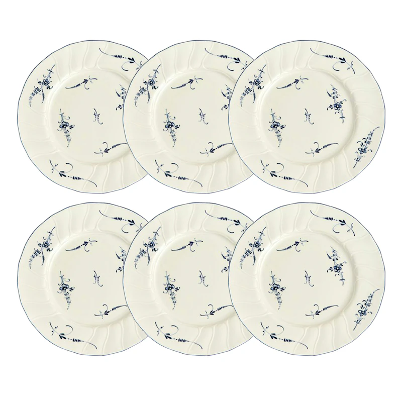 Old Luxembourg Plate 26 cm 6-pack
