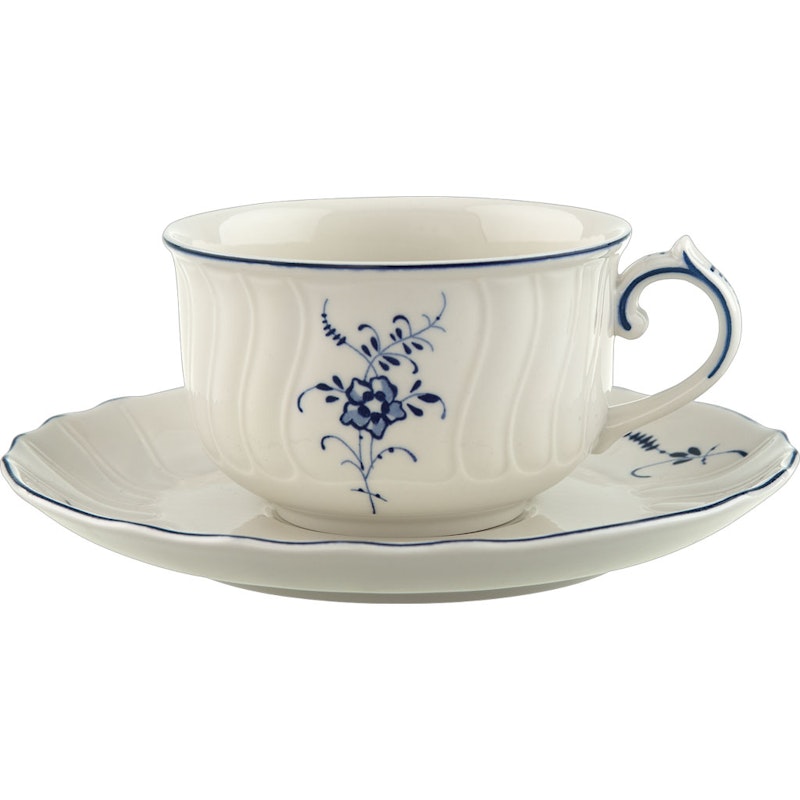 Old Luxembourg Teacup With Saucer