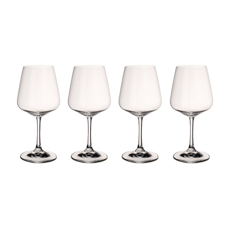 Ovid Red Wine Glass 59cl Set Of 4