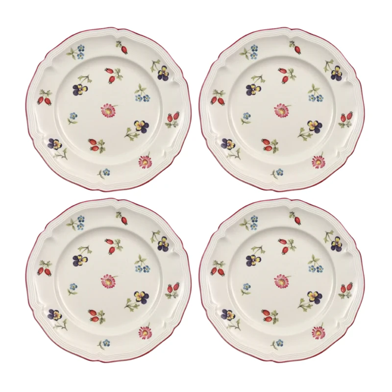 Petite Fleur Plate 21 cm 4-pack