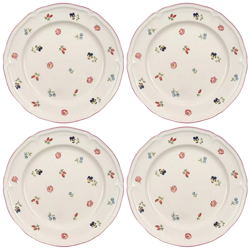 Petite Fleur Plate 26 cm 4-pack