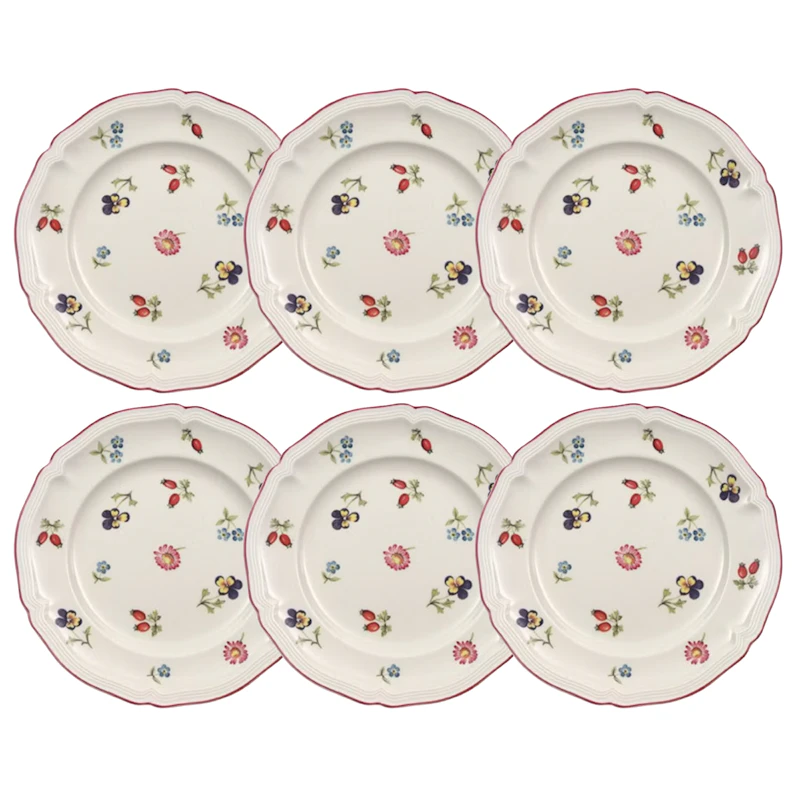 Petite Fleur Side Plate 17 cm 6-pack