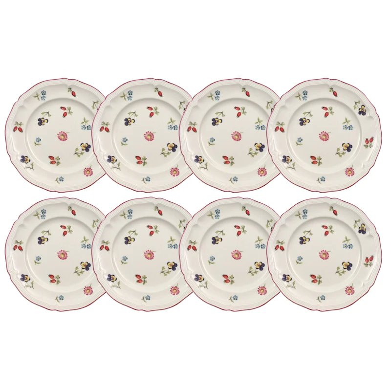 Petite Fleur Side Plate 17 cm 8-pack