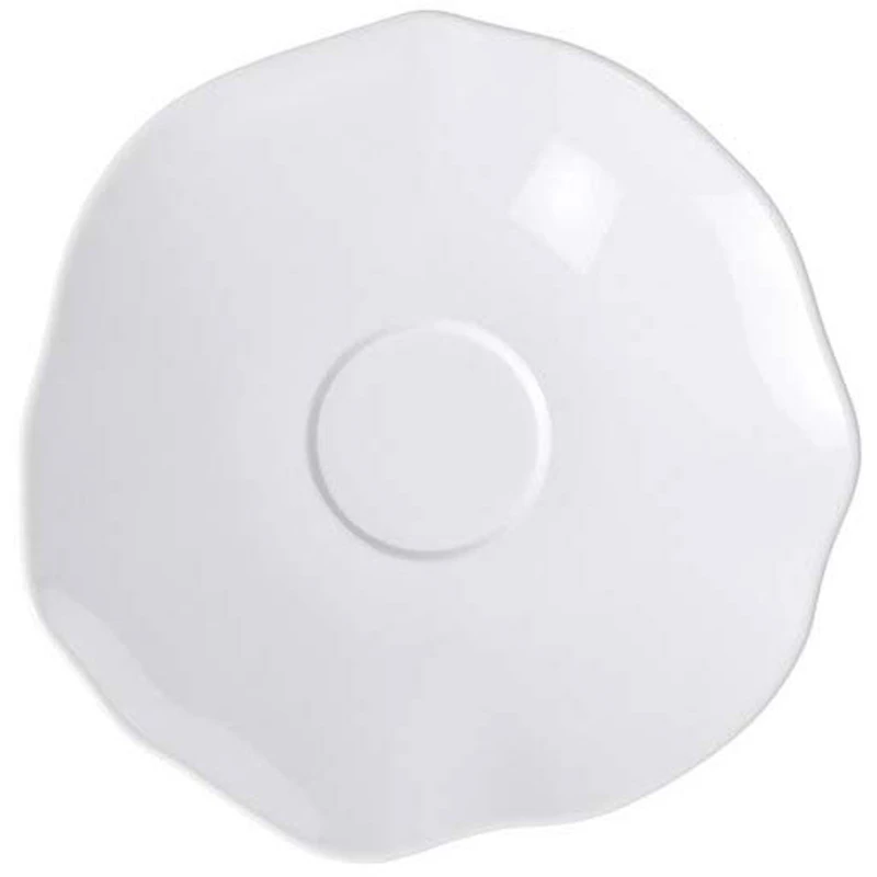 Pura Coffee Saucer, White