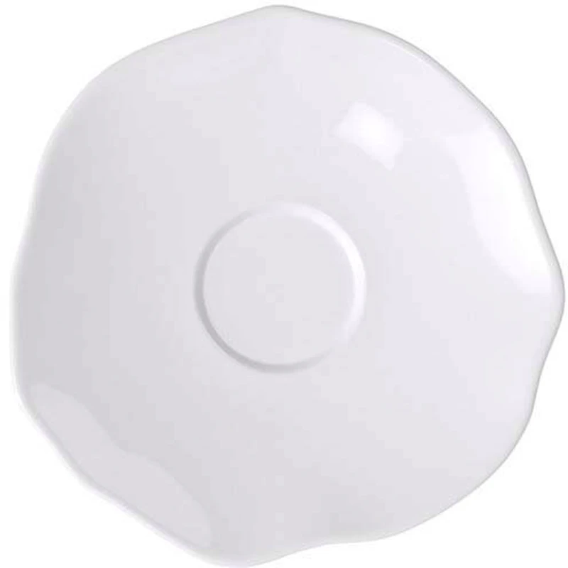 Pura Espresso Saucer, White