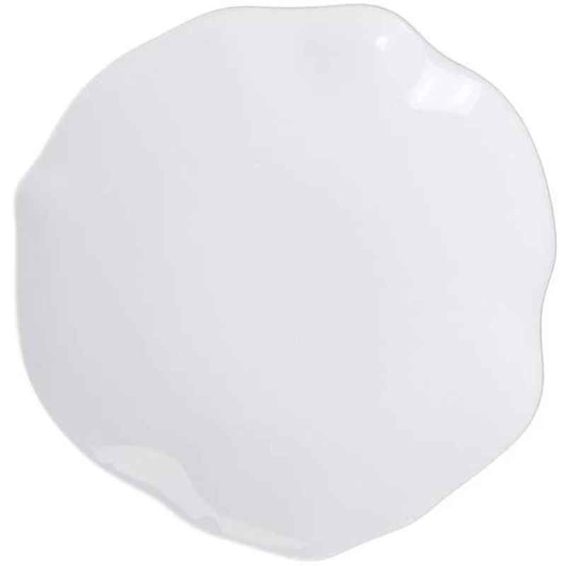 Pura Gourmet Plate, White