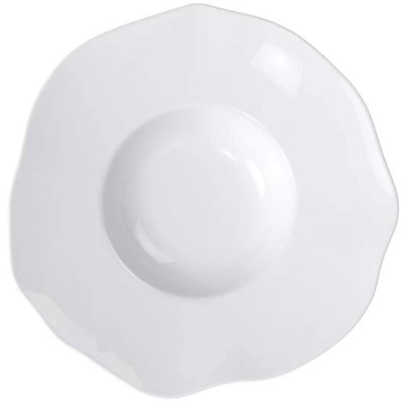 Pura Pasta Plate, White