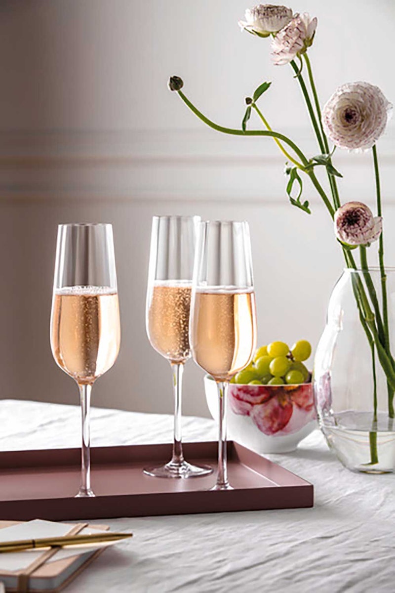 Sparkling champagne glasses discount