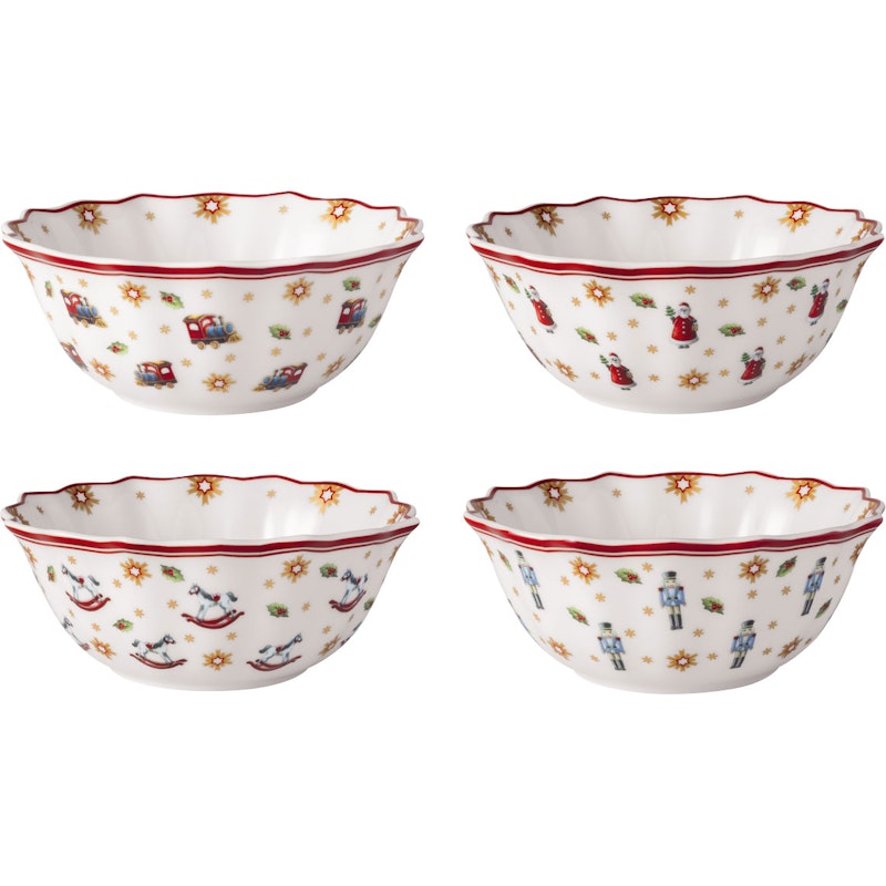 Toy's Delight Bowl 28 cl 4-pack