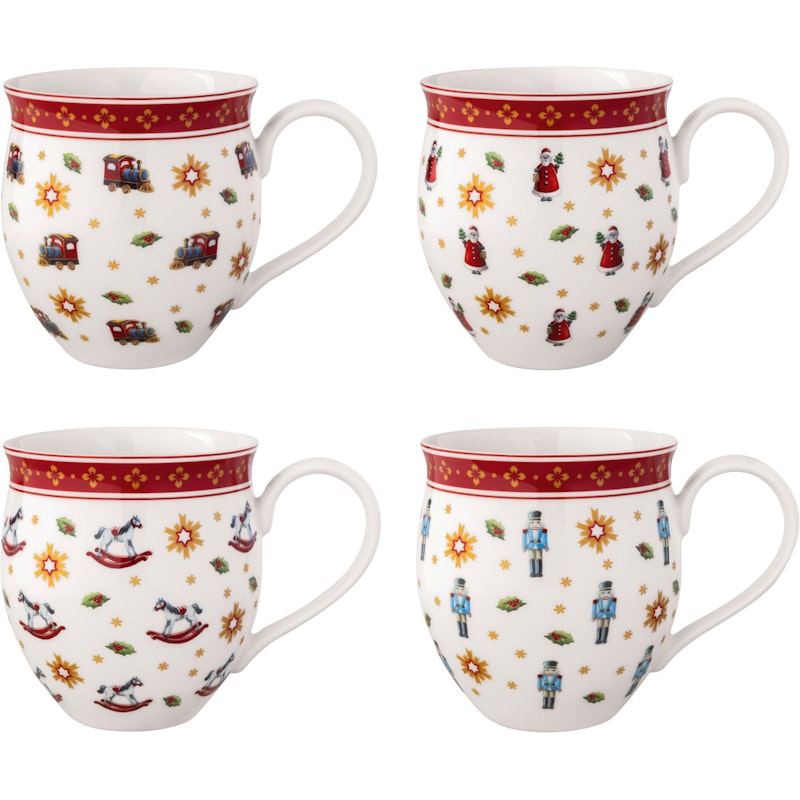 Toy's Delight Mug 4-pack