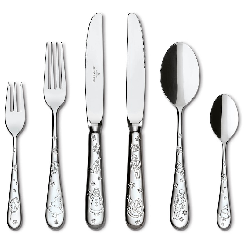 Toy's Delight Cutlery set 30 silver/platinum