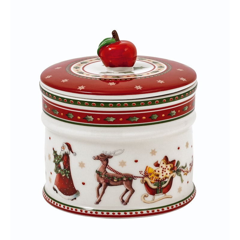 Winter Bakery Delight Jar With Lid
