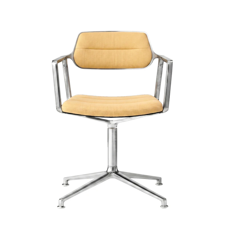 453 Mesura Edition Swivel Chair, Yellow