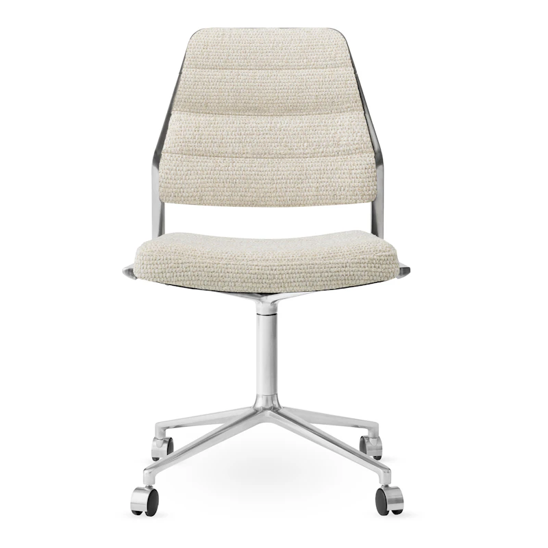 454 Swivel Chair With wheels, Wavy