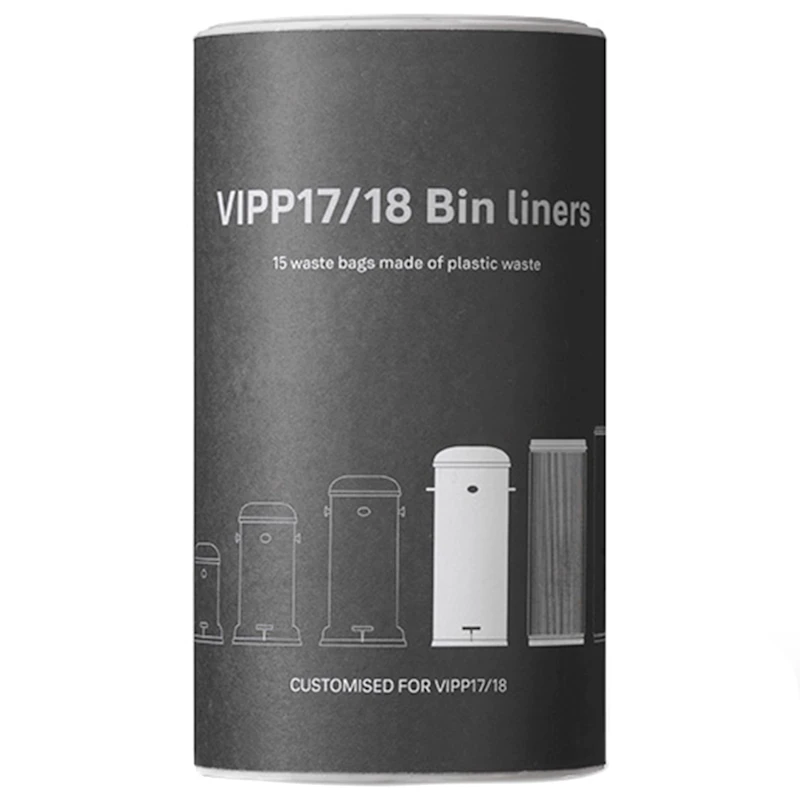 Vipp 17/18 Bin Liner For Pedal Bin 8-pack, 30 L