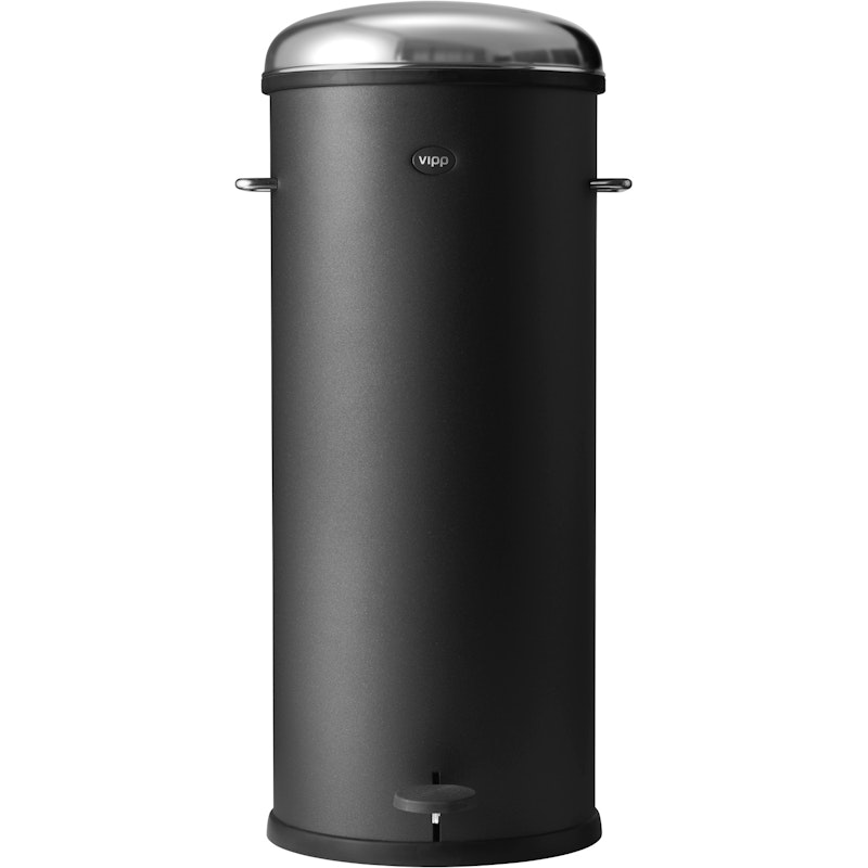 17 Pedal Bin Black, 30 L