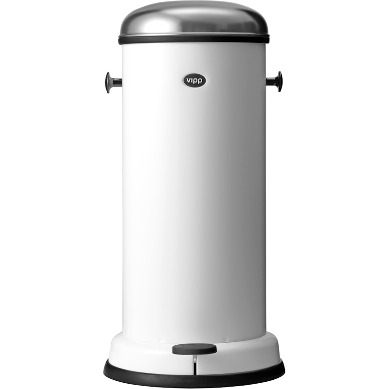 16 Pedal Bin White, 18 L