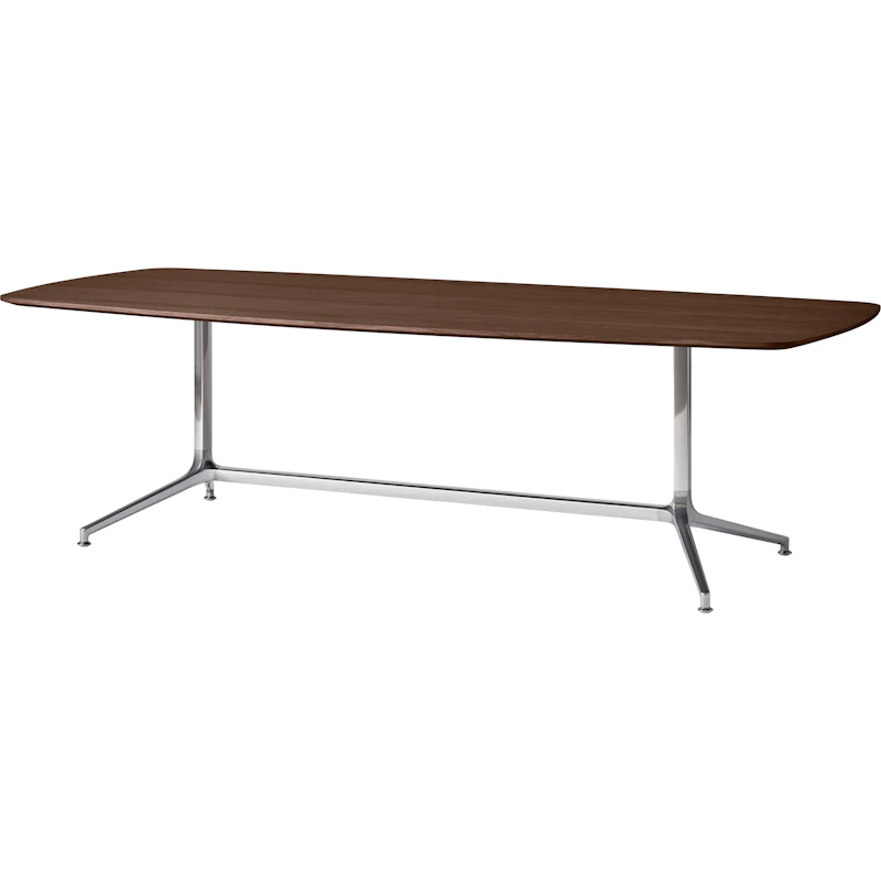 437 Swivel Table Medium, Dark Oak